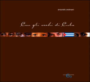 Copertina del libro fotografico Con gli occhi di Cuba di Antonello Andreani