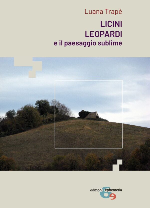 Copertina del libro di Luana Trapè su Licini e Leopardi