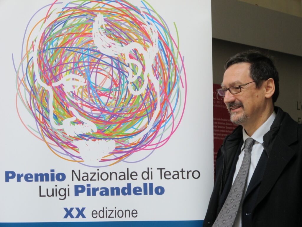 Foto di Alessandro Pontremoli al Premio Pirandello